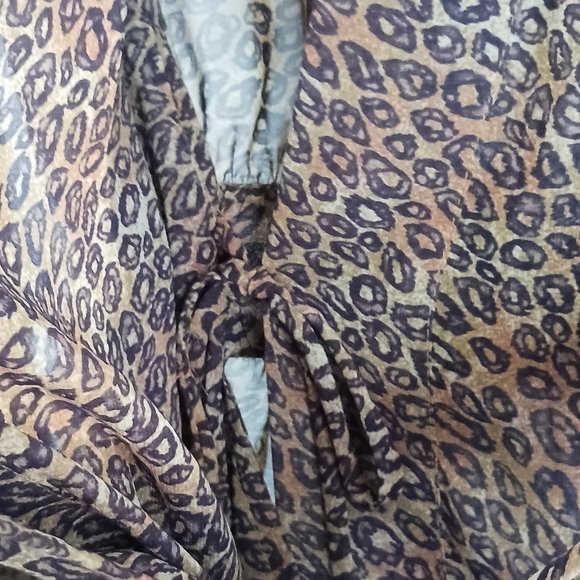 Victoria's Secret Robe One Size Leopard Print Sheer Lightweight Sexy Feminine - Picture 5 of 9